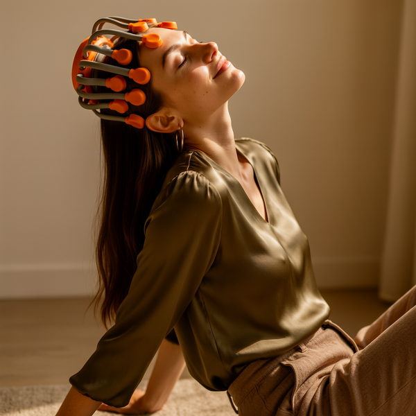 OctoRelax Orange Octopus Scalp Massager Pro